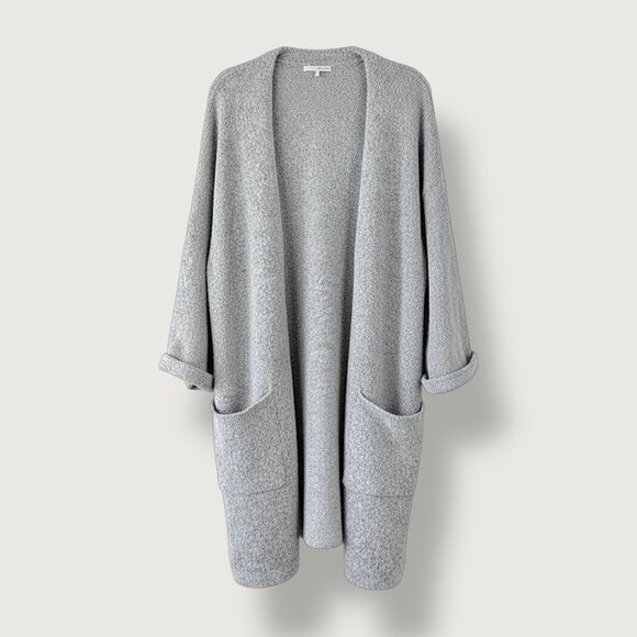 OAK + FORT Sweaters - OAK + FORT | M | Open Front Longline Cardigan | Minimalist | Classic | Casual